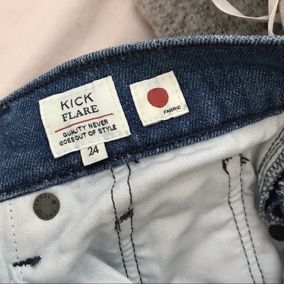 Levi’s Made & Crafted Blue Kick Flare Jeans NWT 24 - Picture 5 of 7